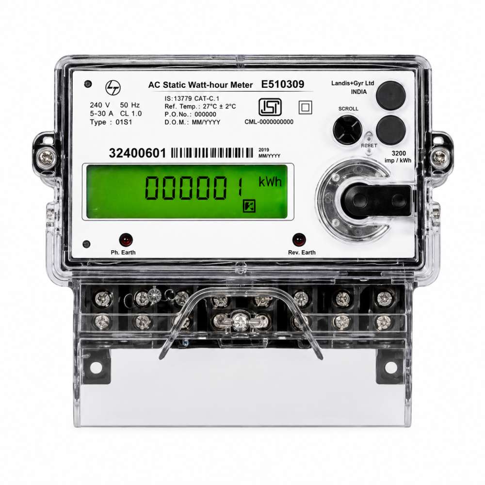 1Ph Generation Meter L&T Solar Meter